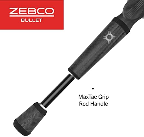 Zebco Bullet Spincast Reel and Fishing Rod Combo, IM8 Graphite Fishing Pole, Changeable Right- or Left-Hand Retrieve, Black - Image 6
