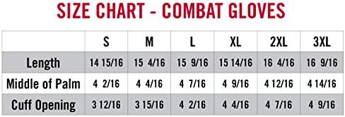 Striker Ice Mens Combat Leather Glove - Image 6