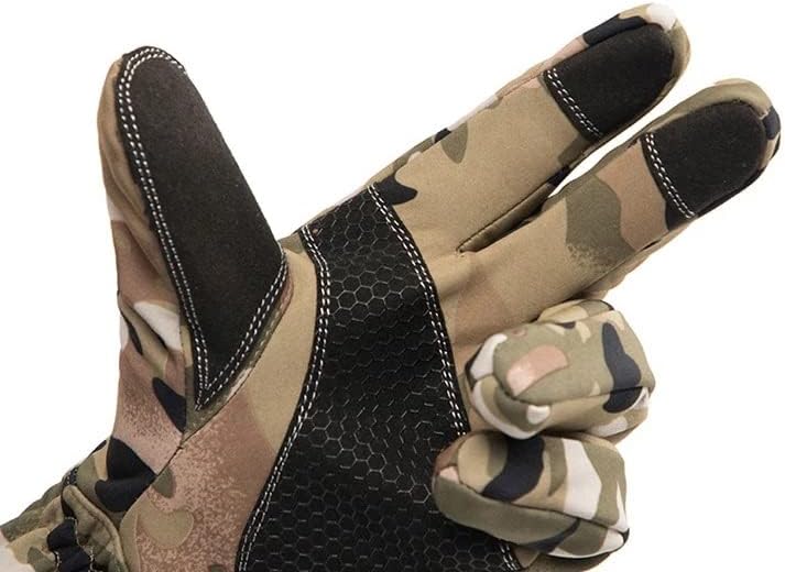 KTSCFS Winter Warm Non-Slip Fishing Gloves Waterproof Touch Screen Ski Camping Gloves - Image 4
