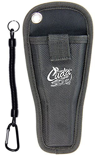 Cuda 7.5-Inch Mono/Braid Fishing Pliers with Integrated Tungsten Carbide Wire Cutters, Blue, Medium (18846) - Image 2