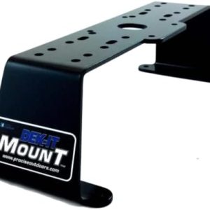PROcise Outdoors DEK-It Boat Fish Finder Mount Single Unit Deck Mount 0.0, Mount for Fish Finders & Depth Finders, Bassmaster Tested Fish Finder Mounts for Boats, GPS Electronics Fish Finders